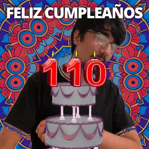 110 Años GIF