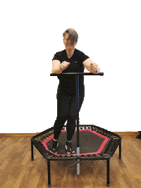 Fitness Jumping Sticker by Sanden Treningssenter