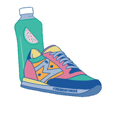 DrinkMyMuse giphyupload water hydrate flavored water Sticker