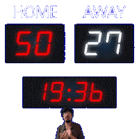 27 Away Sticker