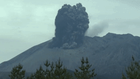 Extraordinary Footage Shows Eruption at Sakurajima Volcano