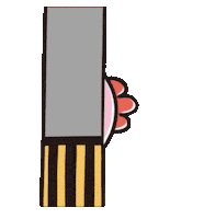 動物 ピンク Sticker by PHADS