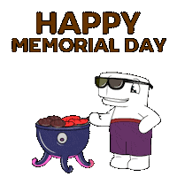 Happy Memorial Day Sticker by Ordinary Friends