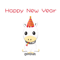 Happy New Year Party Sticker by Sompo Singapore