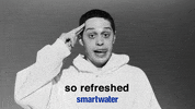 Pete Davidson Water GIF by smartwater