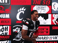 Football GIF by Cincinnati Bearcats