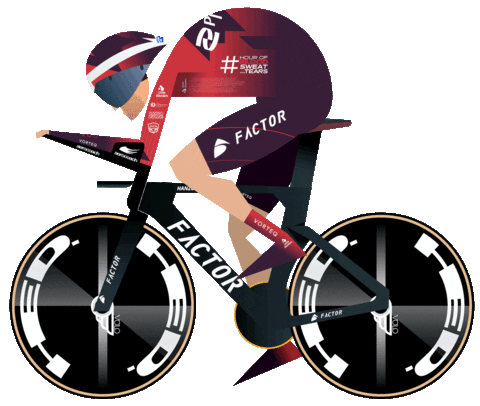 Alex Dowsett Spinning Sticker