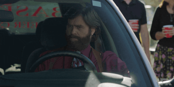 shocked zach galifianakis GIF by BasketsFX