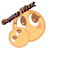 Orangeweek Sticker by Qué Tierno