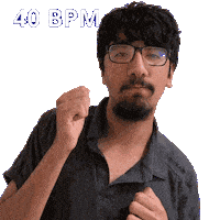 40 Beats Sticker