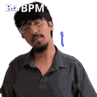 54 Beats Sticker
