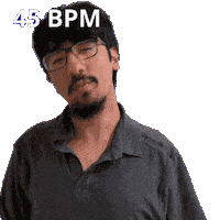 45 Beats Sticker