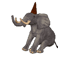 Sitting Party Animals Sticker