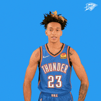Oklahoma City Flex GIF by OKC Thunder