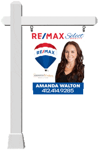 AmandaWaltonRealtor real estate realtor sign remax Sticker