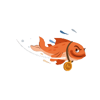 Salmon Sticker by Salty Seafood