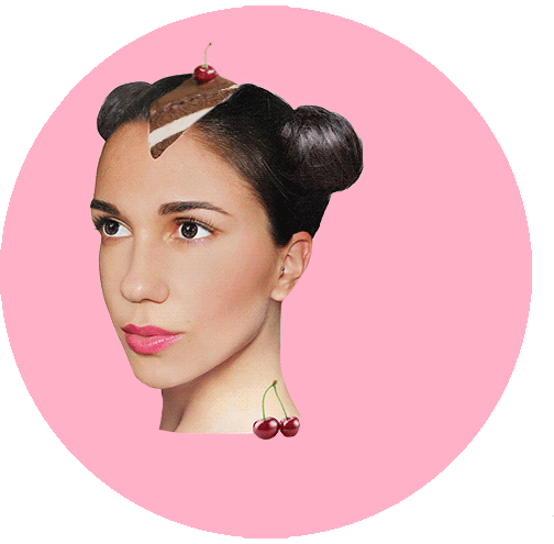 bonboart giphyupload beauty cake lips Sticker