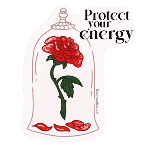Beauty And The Beast Love Sticker