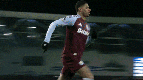 Marcus Rashford Football GIF by Aston Villa FC
