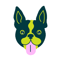 BentallCentreYVR dog bentallcentre bentall bentallyvr Sticker