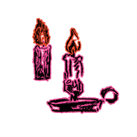 ClubhouseCandleCo candle candles clubhouse ccc Sticker