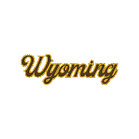 Wyoming Cowboys Sticker by Wyoming Residence Life