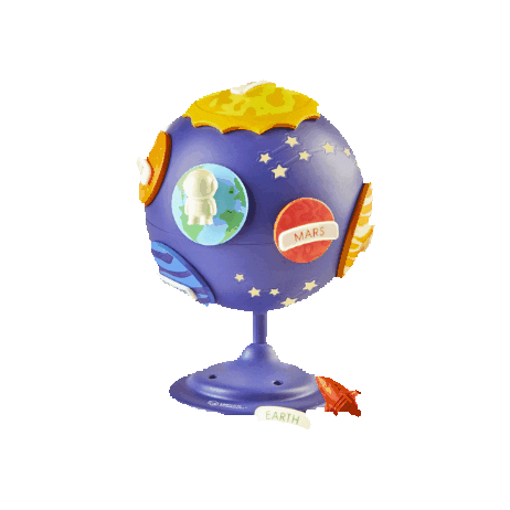 Puzzle Globe Sticker by Learning Resources