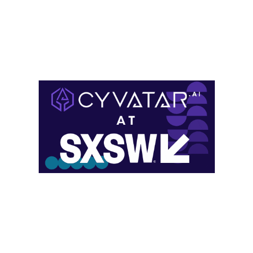 Cyvatar giphygifmaker tech sxsw cybersecurity Sticker