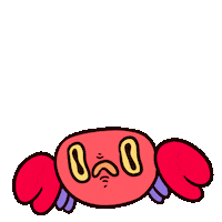 Angry Marine Life Sticker by pikaole