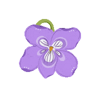 New Brunswick Violet Sticker by destinationnb