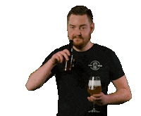 Beer Chris Sticker by Mister Hop