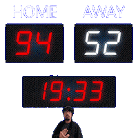 52 Away Sticker