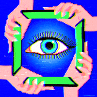 Eye Pixel Art GIF by PEEKASSO