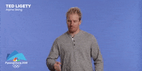 pyeongchang 2018 fist shake GIF by NBC Olympics