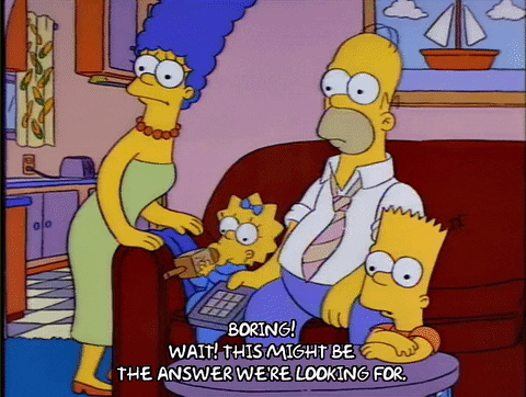 homer simpson television GIF