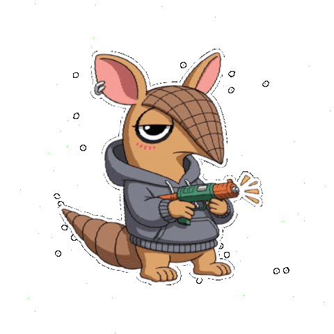 Colors Splash Sticker by Chillo Dillo