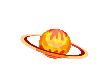 Planet Galaxy Sticker