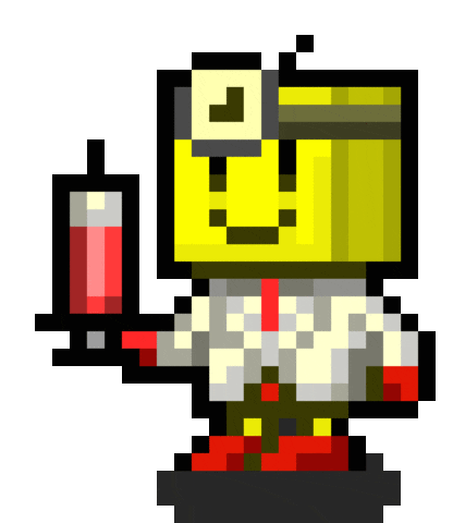 Doctor 8Bit Sticker