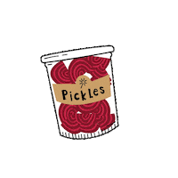 Pickles Beet Sticker by Les 3 Chouettes/Mazette