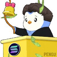 Crypto Penguin Sticker by Pudgy Penguins