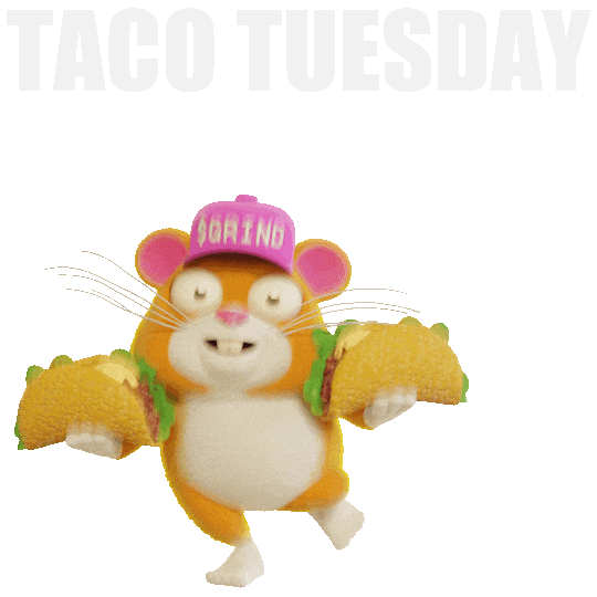 Taco Time Tuesday Sticker by Grind