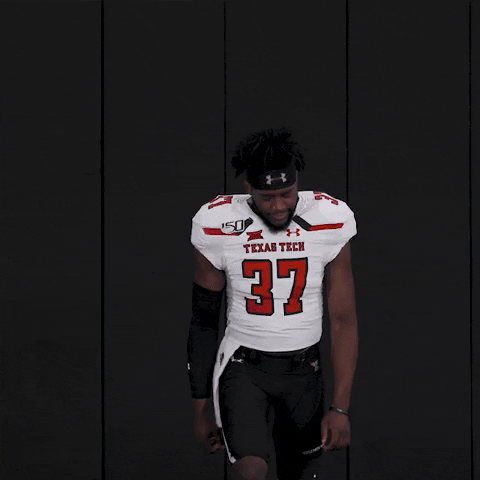 Texas Tech Red Raiders Football Reaction Pack GIF by Texas Tech Football