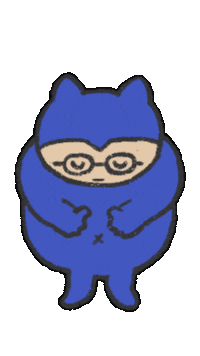 Meganeneko Sticker