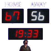 56 Away Sticker