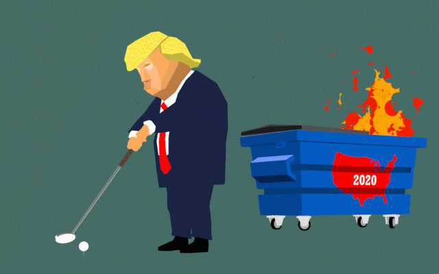 Fire Trump GIF