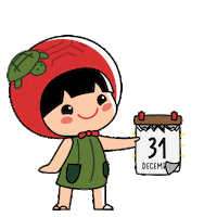 Party Christmas Sticker by Ang Ku Kueh Girl and Friends