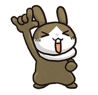 sticker bunny