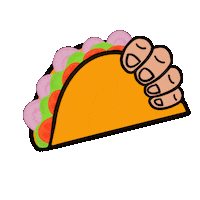 Taco Bell Food Sticker