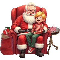 Santa Claus Sticker