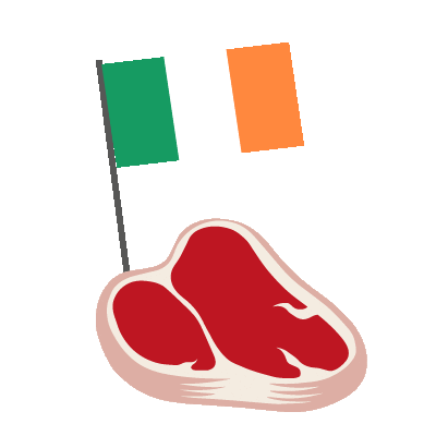 BordBiaIrishFoodBoard giphyupload beef lamm bordbia Sticker